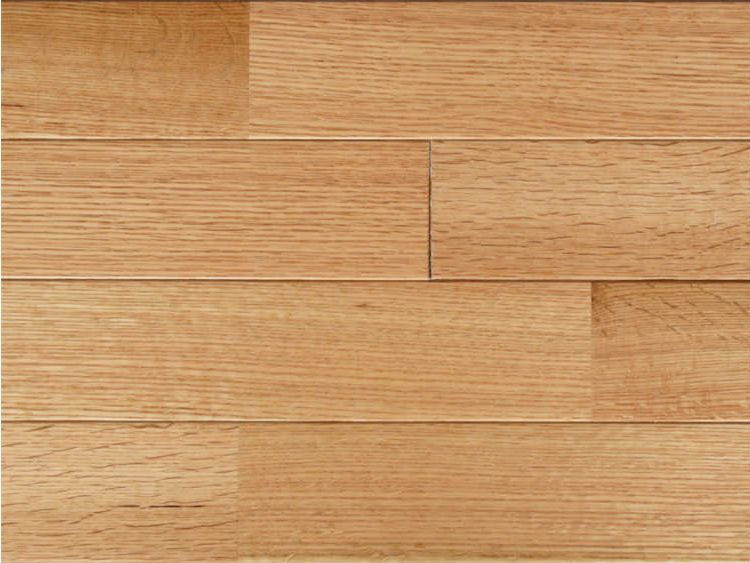レッドオーク無垢フローリング床暖房用ＵＮＩ・ウレタン塗装1820×72×15