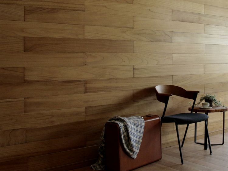 ソリデコ【SOLIDeco】壁に貼れる天然木パネル-SLDCD-01 木質建材・床材の販売